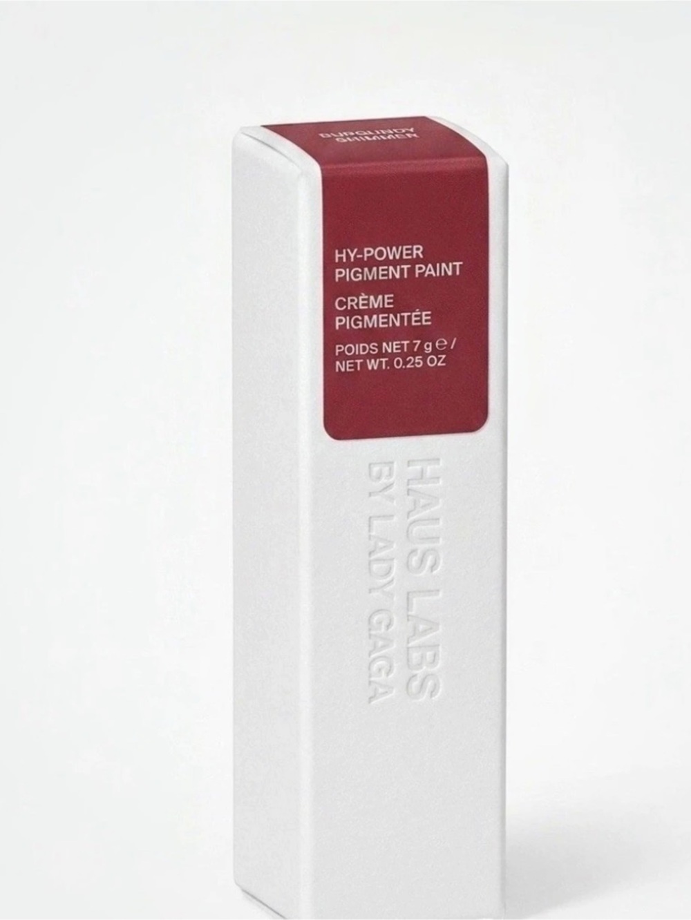 Haus Labs Hy-Power Pigment Paint Burgundy Shimmer Pigment Paint NWT